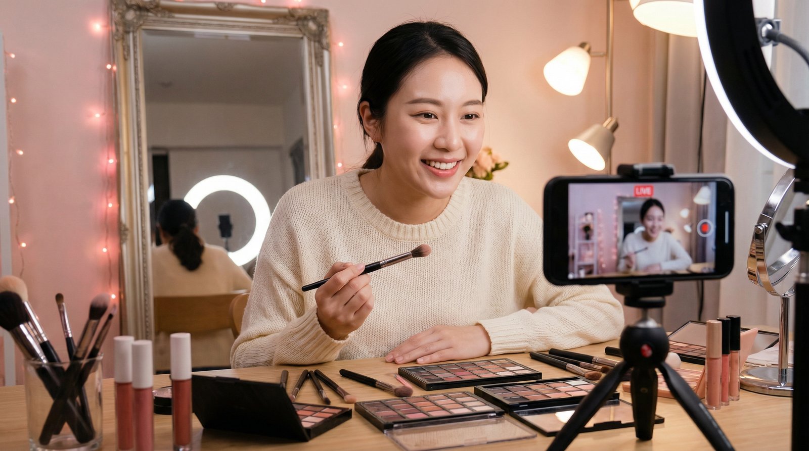 抖荫短视频动漫妆容视频